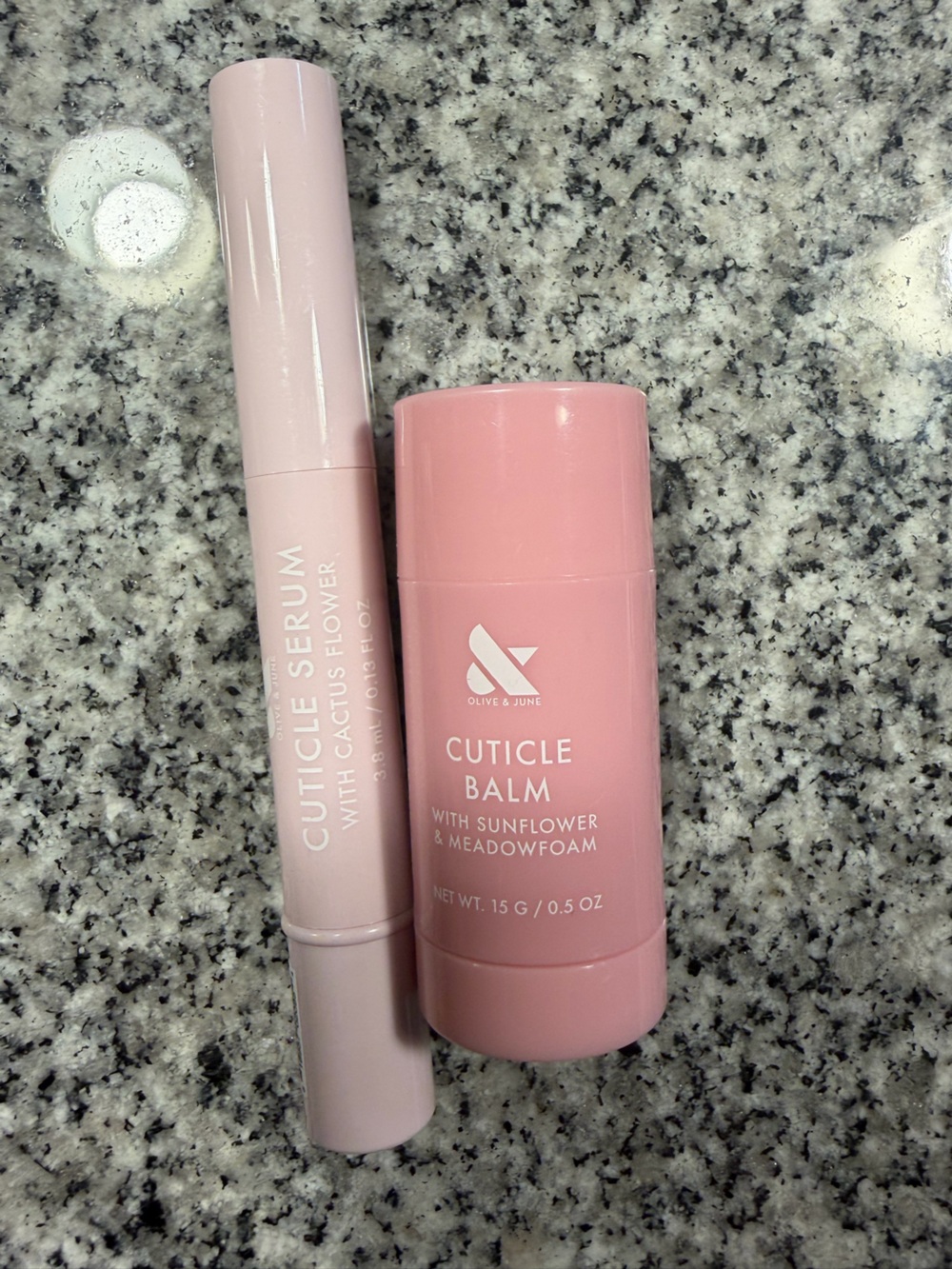 Olive and June Cuticle Serum & Balm Duo